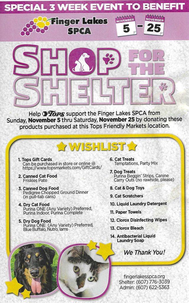 FLSPCA 5th Annual Shop Tops for the Shelter 2023
